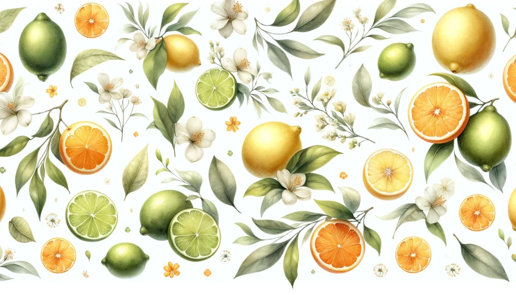 様々な種類の柑橘類01